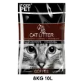 Tiger Pet Bentonite Cat Litter 10L 8KG (Coffee). 