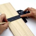 Multi Gauge Woodworking Multifunctional Ruler,Angle Woodworking Tools. 