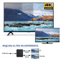 HDMI Splitter 1 in 2 Out Full HD 1080P HDMI 3D Display Duplicate Mirror Powered Splitter 1 Source to 2 Identical Displays. 