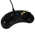 Classic Retro 6 Buttons Wired Handle Game Controller Gamepad. 