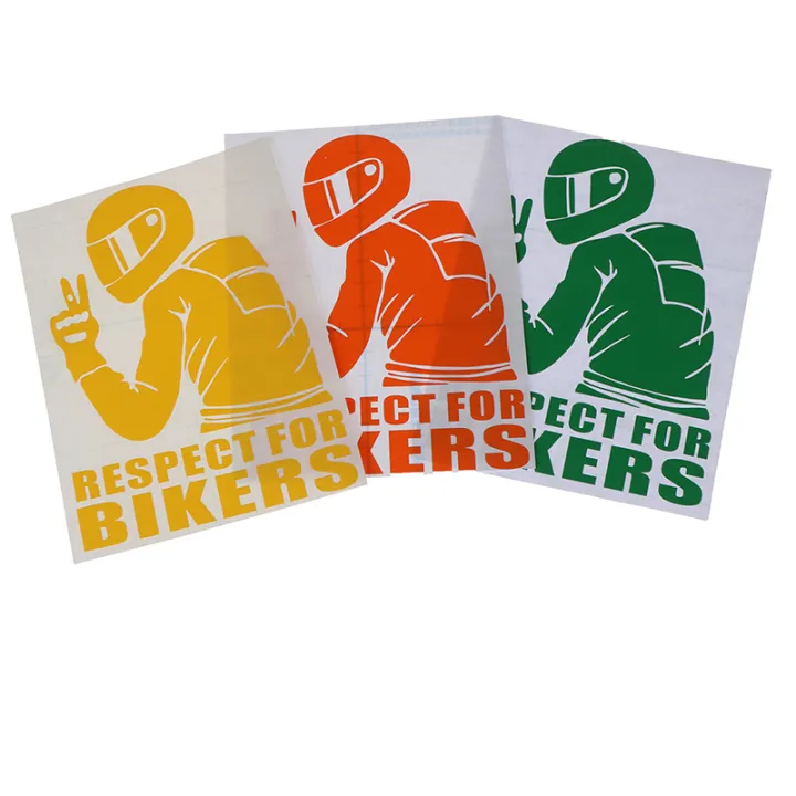 RESPECT%20FOR%20BIKERS%20Auto%20Decoration%20Car%20Bicycle%20Sticker%20Removable%20Decal%20Stickers%20-%20Image%207