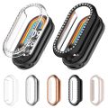 (New)Diamond Half Pack Hollow PC Watch Protective Case For Xiaomi Mi Band 8. 