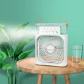 Air Conditioner Small fan mini 4 in 1 USB Mini Portable Fan Air Cooling fan Humidifier. 