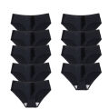 9PCS/Set Women Panties Silk Female Underwear Comfort Fashion Lady Panty Plus Size Briefs. 