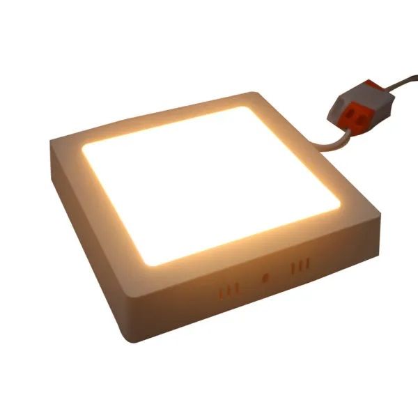 AGC WARM WHITE SQUARE LED SLAB PANEL LIGHT - 12W