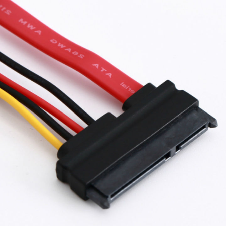 30cm/50cm%20Sata%20Combo%2015%20Pin%20Power%20And%207%20Pin%20Data%20Cable%204%20Pin%20Molex%20To%20Serial%20Ata%20Lead%20Cable%20Connectors%20Computer%20Cables%20-%20Image%202