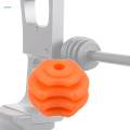 Compound Bow Stabilizer Ball Decelerator Shock Absorber Shockproof Suppressor Bracket Noise Repalcement Parts - Orange. 