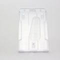 ID badge card holder Modern card holder Transparent card holder Acrylic plastic card holder Stylish card holder Sleek Double card holder for Office card holder Business card holder Conference card. 