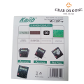 Calculator KAJIB Brand MJ-120T-w 12 Digits Display with 120 Steps Check Solar & Battery. 