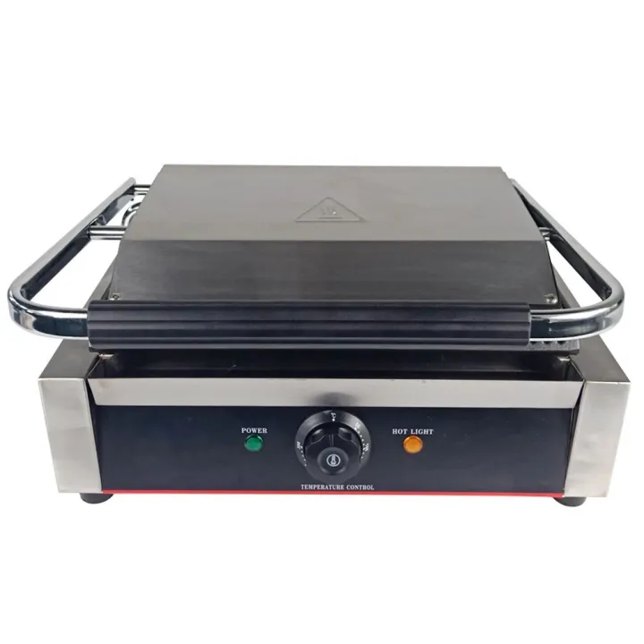 Commercial%20panini%20grill%20full%20ribbled%20single%20305mm%20-%20Image%202