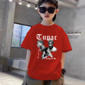 Tupac 2pac Rapper Thug Life Hip Hop Fashion Kids T-shirt Baby Boys Girls Clothes Summer Children Cotton Short Sleeve T Shirt Top. 