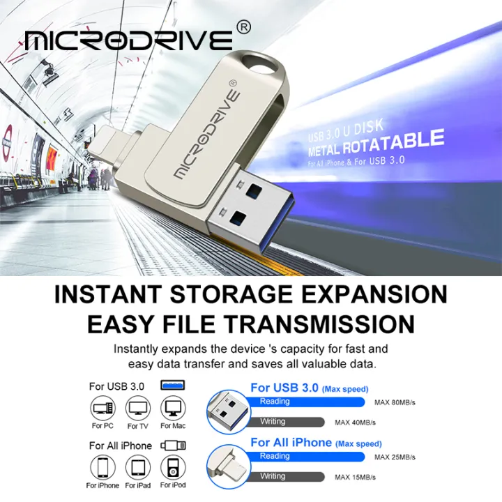 Usb%203.0%20Flash%20Drive%20pendrive%2032GB%2064GB%20128GB%20256GB%20512GB%20For%20iPhone%20Usb/Otg/Lightning%202%20in%201%20Pen%20Drive%20For%20iOS%20External%20Storage%20-%20Image%204