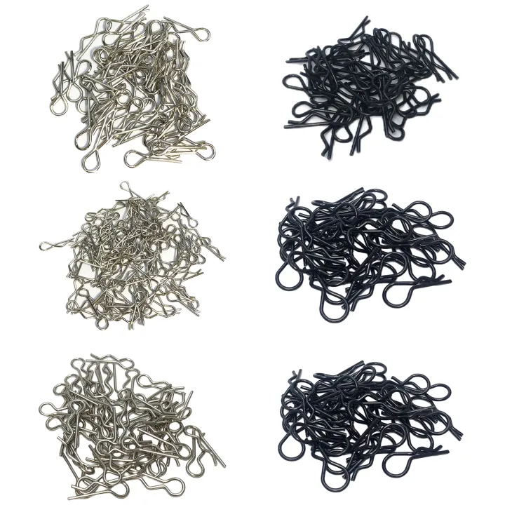50pcs%201/8%201/10%201/12%201/14%201/16%201/18%20Rc%20Car%20Body%20R%20Clips%20Bodyshell%20Pin%20Metal%20Body%20Clip%20Pin%20Buggy%20Truck%20Accessories%20-%20Image%203