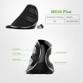Delux M618 Plus 2.4G Blue Light Wireless Portable Mobile Optical Mouse with USB Receiver 800/1000/1600 DPI 3 Levels Ergonomic Mouse With 6 Buttons For PC Laptop Desktop. 