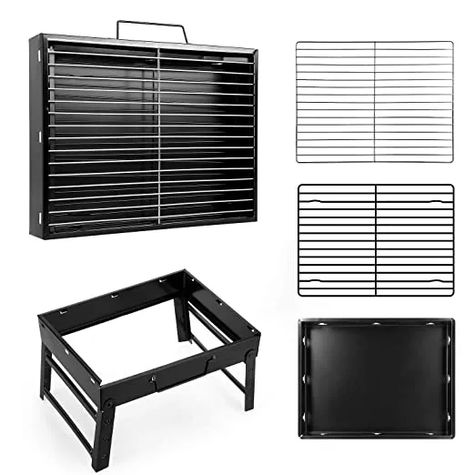 Barbecue%20Charcoal%20Grill%20Folding%20Lightweight%20Desktop%20BBQ%20Barbecue%20Grill%20for%20Camping%20Garden%20Outdoor%20Travel%20Summer%20Picnic%20Cooking%20Traveling%20Home%20Use%20Barbecue%20Tandoori%20Chicken%20Griller%20Carbon%20Steel%20-%20Image%208
