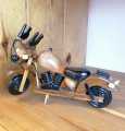 Wooden Motorcycle Ornamental High Quality Statue For Home and Office Table Decoration. 