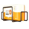 Elegant Black or White Wet Tissue Dispenser Rack For Efficient Storage Solution 95AA. 