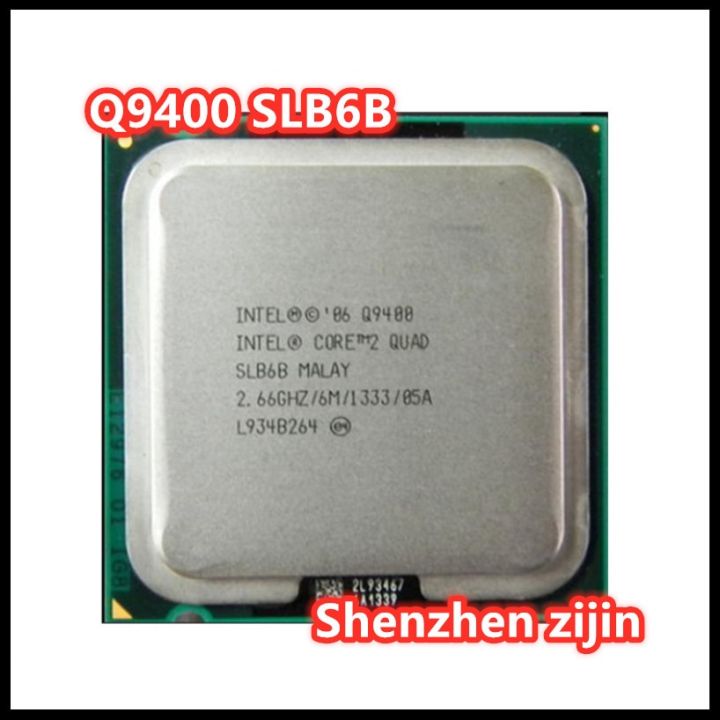 Intel Core 2 Quad Q9300 Q9400 Q9450 Q9500 Q9550 2.6 GHz Quad-Core Quad-Thread CPU Processor 6M 95W LGA 775