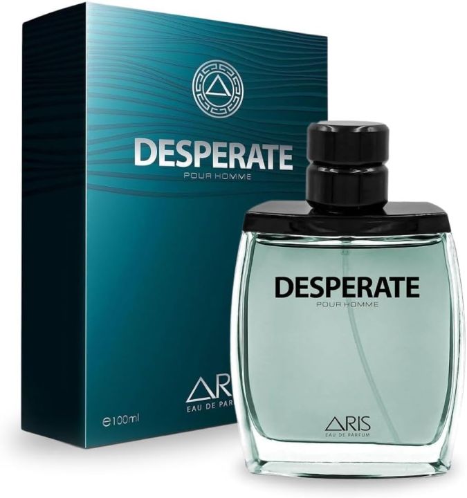 Aris Perfumes Desperate - Long Lasting Eau De Parfum for Men - Cologne - Ideal Gift - 100ml Aris Perfumes Desperate - Long Lasting Eau De Parfum for Men - Cologne - Ideal Gift - 100ml (FROM DUBAI)