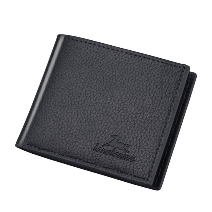 Business Simple Driver License Coins Purse ID Card Holder Leather Money Case Foldable Wallet Men Wallet Slim Billfold