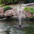 （New）olar Power Water Fountain Pump olar Fontein Bird Fountain Water Floating Fountain Pond Garden Patio Decor Lawn Decor. 