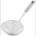 Best Quality Stainless Steel High Temperature Resistance Frying Oil Filtering Mesh Strainer Spoon - Oil Spoon Vadi. 