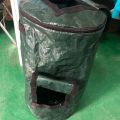 Collapsible Compost Bin,Yard Waste Bag, Reusable Heavy Duty Garden Leaf Waste Bag Yard Compost Bin Composting Fruit. 