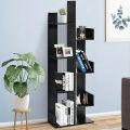 Wood Storage Rack Modern Book shelf for home décor Book Stand Plants Rack waterproof Standard Unique Design | Micro Décor. 