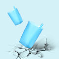 Children Infant Baby Sip Cup With Built In Straw Mug Drink Food-grade Plastic Integrated Straw Cup Kids Water Bottle. 