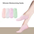 （New）Foot Care ock pa ilicone Moiturizing Gel Anti Cracking Protect ock for Women Girl. 
