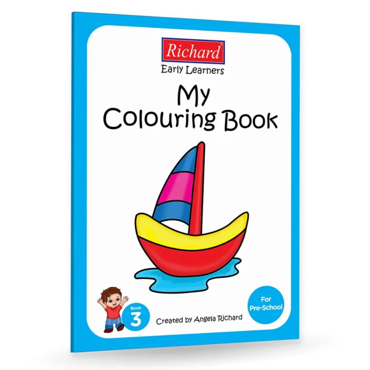 My Colouring Book - Book 03 - Pre School