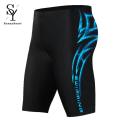 Sunnyheart Men Swimming Pants Men's Quick Dry Color Matching Swimming Trunks for Water Sports Slim Fit Breathable Mid Waist Bathing Boxers Surfing Shorts Long Swim Trunks. 