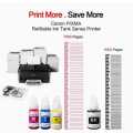 Canon  Ink  Bottle (Compatible Ink SET For Canon Printers - Black, Cyan, Magenta, Yellow). 
