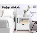 VTEC FURNITURE Modern One Drawer Bedside Cupboard. 