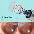 HEGRUS Ear Pick LED Flashlight Visible Ear Spoon Ear Wax Removal Ear Cleaner Visual Ear Scope Camera Safe Ear Pick Ear Cleaning Tool with HD Camera for iPhone, iPad & Android Smart Phones. 