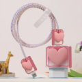 European charging head protective cover suitable for Apple 25w charger data cable protective cover iphone. 