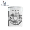 Vocoal 3 In 1 Desk Cooling Fan Spray Fan Quiet Cooling Air 3 Gear Wind Adjustment 7 Ambient Light Timer Mute USB Mini Portable Summer Fan Stand Fan Desktop Fan For Room Office. 