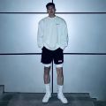 3X3 Basketball shorts 4 Pants American Sports Shorts Baby Boy and Girl Summer Quick-Drying Breathable Running Fitness below the Knee Tide. 