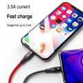 3in1 LED USB Charging Cable 8Pin Charger Cable Multi Port  Cable. 