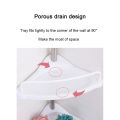 Adjustable Multi Corner Shelf Caddy Holder, Stainless Telescopic Shower Corner Bathroom Shelf Rack With Heavy Duty, Space Saving Organizer For 4 Tier Stand Bathroom Corner Rack. 