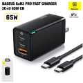 Baseus GaN3 Pro Fast Charger 2C+U 65W CN. 