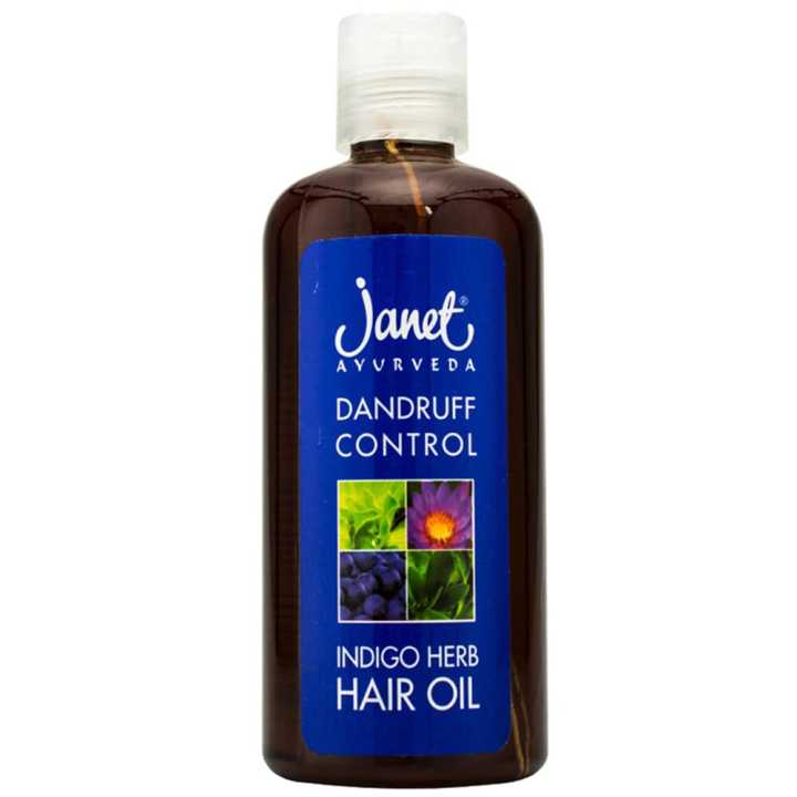Janet Indigo Herb Hair Oil Hair Care Product 100 Ml