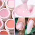 Nails UR SUGAR 15ml Extension Nail Gel Polish Nails Finger Form Clear Nude Pink Nail Art Camouflage Hard Gel Acrylic Nail Manicur. 