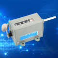 5 Digit Mechanical Rotating Counter Resettable Pull Stroke Hand Tally Count New. 