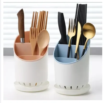 Cutlery%20Storage%20Holder%20Plastic%20Drainer%20Drain%20Containers%20Drying%20Rack%20Tableware%20Table%20Knife%20Spoon%20Fork%20Container%20Kitchen%20Tool%20-%20Image%202