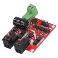 Electronic Component 7A/160W DC Motor Driver Module 6.5V-27V L298 PWM DC Motor Driver Module High Power 2‑Channel L298 Logic Driver Module Speed Control. 