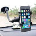 Universal Car Holder 360 Rotation Mount Stand Long Neck Phone Holder For All Mobile Phones. 