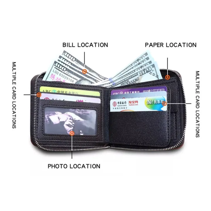 SHABILI%20Short%20Wallet%20for%20Men%20Leather%20Wallet%20Zipper%20Card%20Holder%20Coin%20Purse%20-%20Image%208