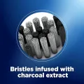 Oral B Cavity Defense 123 Black Manual Toothbrush for adults with charcoal extract- Medium (Pack of 4) FROM INDIA (SAM). 