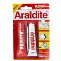 Araldite Glue High Performance Epoxy 5 Minutes Rapid Adhesive (2 × 17ml). 